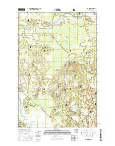 Boy River Minnesota Current topographic map, 1:24000 scale, 7.5 X 7.5 Minute, Year 2016