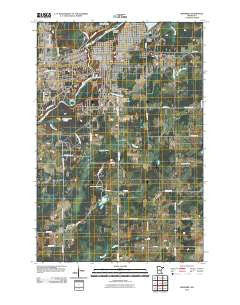 Brainerd Minnesota Historical topographic map, 1:24000 scale, 7.5 X 7.5 Minute, Year 2010
