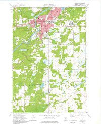 Brainerd Minnesota Historical topographic map, 1:24000 scale, 7.5 X 7.5 Minute, Year 1973