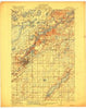 Brainerd Minnesota Historical topographic map, 1:62500 scale, 15 X 15 Minute, Year 1918