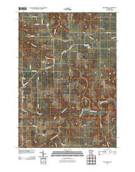 Bratsberg Minnesota Historical topographic map, 1:24000 scale, 7.5 X 7.5 Minute, Year 2010