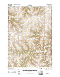 Bratsberg Minnesota Historical topographic map, 1:24000 scale, 7.5 X 7.5 Minute, Year 2013