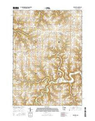 Bratsberg Minnesota Current topographic map, 1:24000 scale, 7.5 X 7.5 Minute, Year 2016