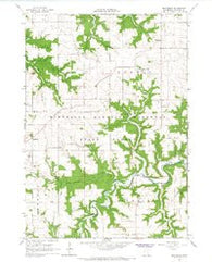 Bratsberg Minnesota Historical topographic map, 1:24000 scale, 7.5 X 7.5 Minute, Year 1965