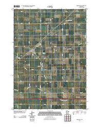 Brewster Minnesota Historical topographic map, 1:24000 scale, 7.5 X 7.5 Minute, Year 2010