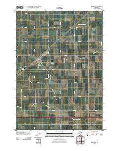 Brewster Minnesota Historical topographic map, 1:24000 scale, 7.5 X 7.5 Minute, Year 2010
