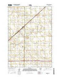 Brewster Minnesota Current topographic map, 1:24000 scale, 7.5 X 7.5 Minute, Year 2016