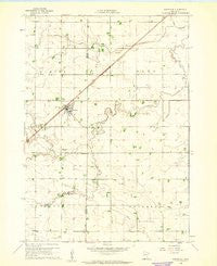 Brewster Minnesota Historical topographic map, 1:24000 scale, 7.5 X 7.5 Minute, Year 1960