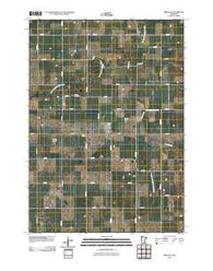 Bricelyn Minnesota Historical topographic map, 1:24000 scale, 7.5 X 7.5 Minute, Year 2010