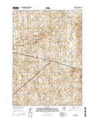 Bricelyn Minnesota Current topographic map, 1:24000 scale, 7.5 X 7.5 Minute, Year 2016