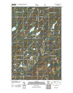 Brimson Minnesota Historical topographic map, 1:24000 scale, 7.5 X 7.5 Minute, Year 2011