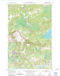 Britt Minnesota Historical topographic map, 1:24000 scale, 7.5 X 7.5 Minute, Year 1951