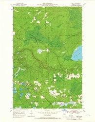 Britt Minnesota Historical topographic map, 1:24000 scale, 7.5 X 7.5 Minute, Year 1951