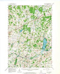 Brook Park Minnesota Historical topographic map, 1:62500 scale, 15 X 15 Minute, Year 1961
