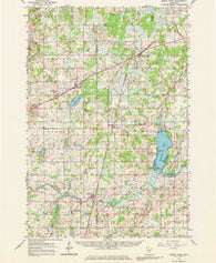 Brook Park Minnesota Historical topographic map, 1:62500 scale, 15 X 15 Minute, Year 1961
