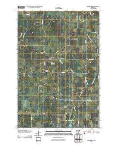 Brook Park Minnesota Historical topographic map, 1:24000 scale, 7.5 X 7.5 Minute, Year 2010