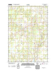 Brook Park Minnesota Historical topographic map, 1:24000 scale, 7.5 X 7.5 Minute, Year 2013