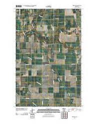 Brooks Minnesota Historical topographic map, 1:24000 scale, 7.5 X 7.5 Minute, Year 2010