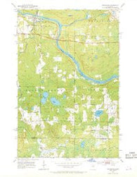 Brookston Minnesota Historical topographic map, 1:24000 scale, 7.5 X 7.5 Minute, Year 1953