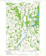 Browerville NE Minnesota Historical topographic map, 1:24000 scale, 7.5 X 7.5 Minute, Year 1966