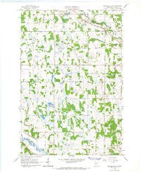Browerville SW Minnesota Historical topographic map, 1:24000 scale, 7.5 X 7.5 Minute, Year 1966