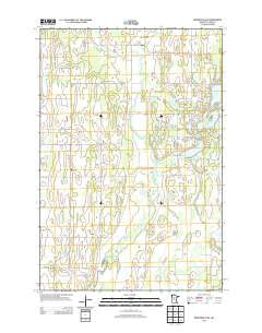 Browerville NE Minnesota Historical topographic map, 1:24000 scale, 7.5 X 7.5 Minute, Year 2013