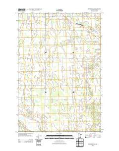 Browerville SW Minnesota Historical topographic map, 1:24000 scale, 7.5 X 7.5 Minute, Year 2013