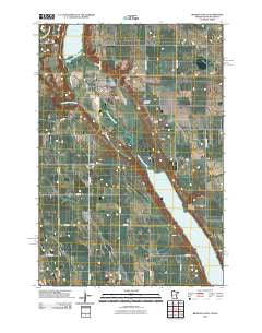 Browns Valley Minnesota Historical topographic map, 1:24000 scale, 7.5 X 7.5 Minute, Year 2010