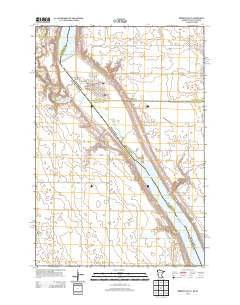 Browns Valley Minnesota Historical topographic map, 1:24000 scale, 7.5 X 7.5 Minute, Year 2013