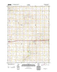 Brownsdale Minnesota Historical topographic map, 1:24000 scale, 7.5 X 7.5 Minute, Year 2013