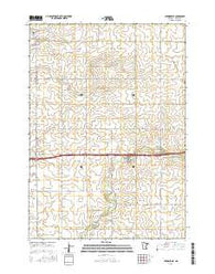 Brownsdale Minnesota Current topographic map, 1:24000 scale, 7.5 X 7.5 Minute, Year 2016