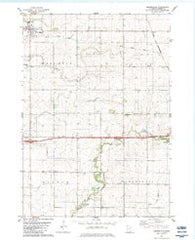 Brownsdale Minnesota Historical topographic map, 1:24000 scale, 7.5 X 7.5 Minute, Year 1982