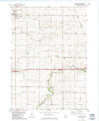 Brownsdale Minnesota Historical topographic map, 1:24000 scale, 7.5 X 7.5 Minute, Year 1982