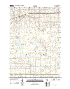Brownton Minnesota Historical topographic map, 1:24000 scale, 7.5 X 7.5 Minute, Year 2013