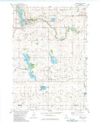 Brownton Minnesota Historical topographic map, 1:24000 scale, 7.5 X 7.5 Minute, Year 1982