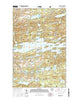 Brule Lake Minnesota Current topographic map, 1:24000 scale, 7.5 X 7.5 Minute, Year 2016