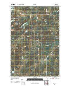 Bruno Minnesota Historical topographic map, 1:24000 scale, 7.5 X 7.5 Minute, Year 2010