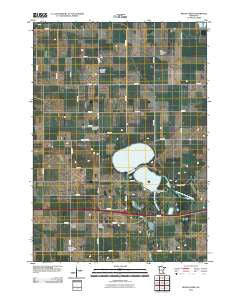 Brush Creek Minnesota Historical topographic map, 1:24000 scale, 7.5 X 7.5 Minute, Year 2010