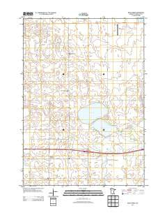 Brush Creek Minnesota Historical topographic map, 1:24000 scale, 7.5 X 7.5 Minute, Year 2013