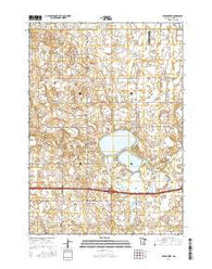 Brush Creek Minnesota Current topographic map, 1:24000 scale, 7.5 X 7.5 Minute, Year 2016