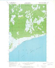 Buffalo Bay NE Minnesota Historical topographic map, 1:24000 scale, 7.5 X 7.5 Minute, Year 1967