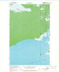 Buffalo Bay NW Minnesota Historical topographic map, 1:24000 scale, 7.5 X 7.5 Minute, Year 1967