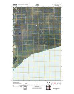 Buffalo Bay NE Minnesota Historical topographic map, 1:24000 scale, 7.5 X 7.5 Minute, Year 2010