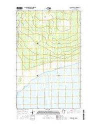 Buffalo Bay NE Minnesota Current topographic map, 1:24000 scale, 7.5 X 7.5 Minute, Year 2016