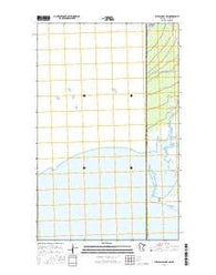 Buffalo Bay NW Minnesota Current topographic map, 1:24000 scale, 7.5 X 7.5 Minute, Year 2016