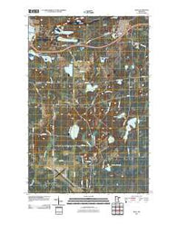 Buhl Minnesota Historical topographic map, 1:24000 scale, 7.5 X 7.5 Minute, Year 2010