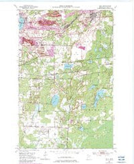 Buhl Minnesota Historical topographic map, 1:24000 scale, 7.5 X 7.5 Minute, Year 1951