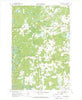 Bungo Creek Minnesota Historical topographic map, 1:24000 scale, 7.5 X 7.5 Minute, Year 1970