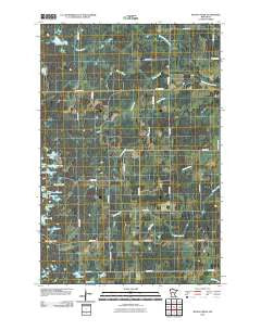 Bungo Creek Minnesota Historical topographic map, 1:24000 scale, 7.5 X 7.5 Minute, Year 2010