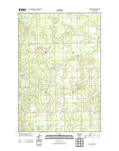 Bungo Creek Minnesota Historical topographic map, 1:24000 scale, 7.5 X 7.5 Minute, Year 2013